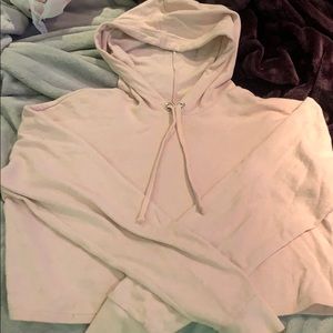 cropped hoodie from h&m